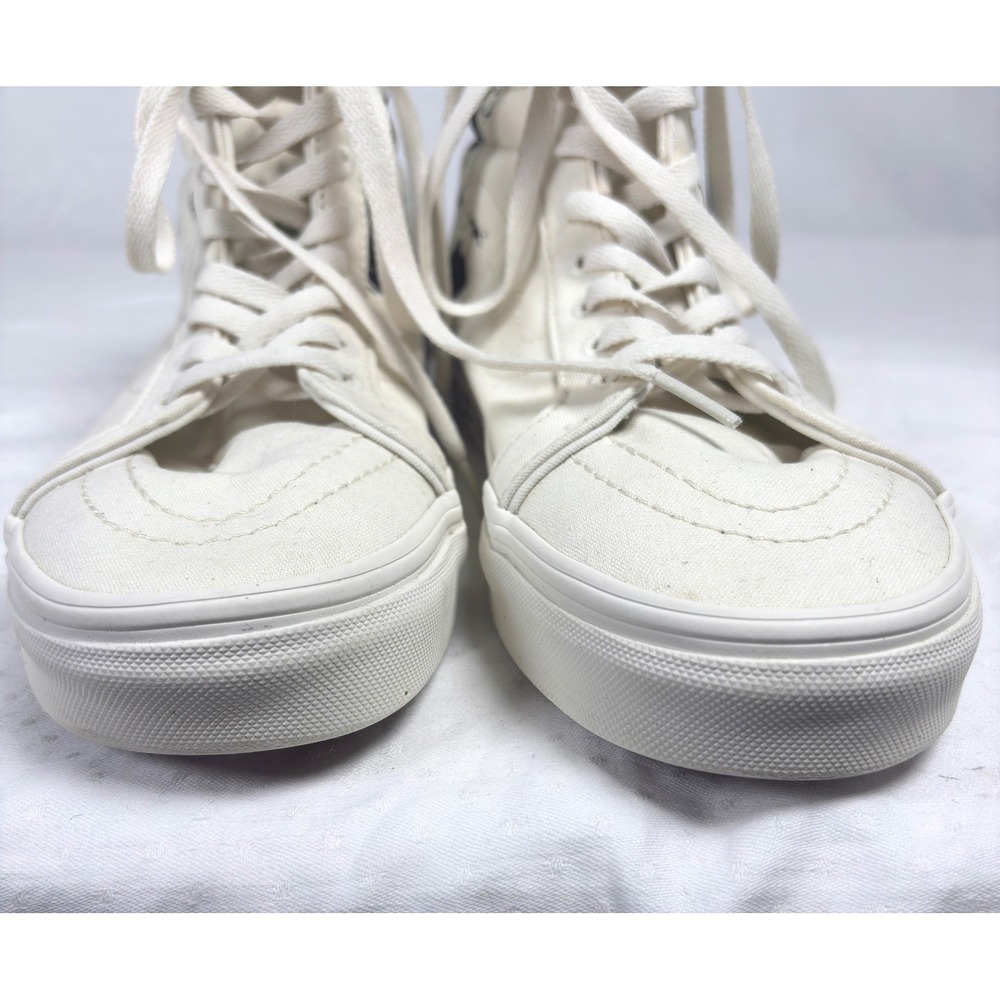 Vans Sk8-Hi Save Our Planet Reissue White World Map Sneakers Mens 7.5 Womens 9 - Picture 4 of 12
